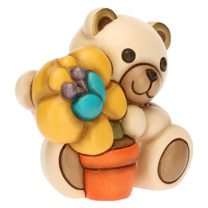 THUN Figur 'Teddy Frühling mit Blumenvase, klein' 2023-F3266H90