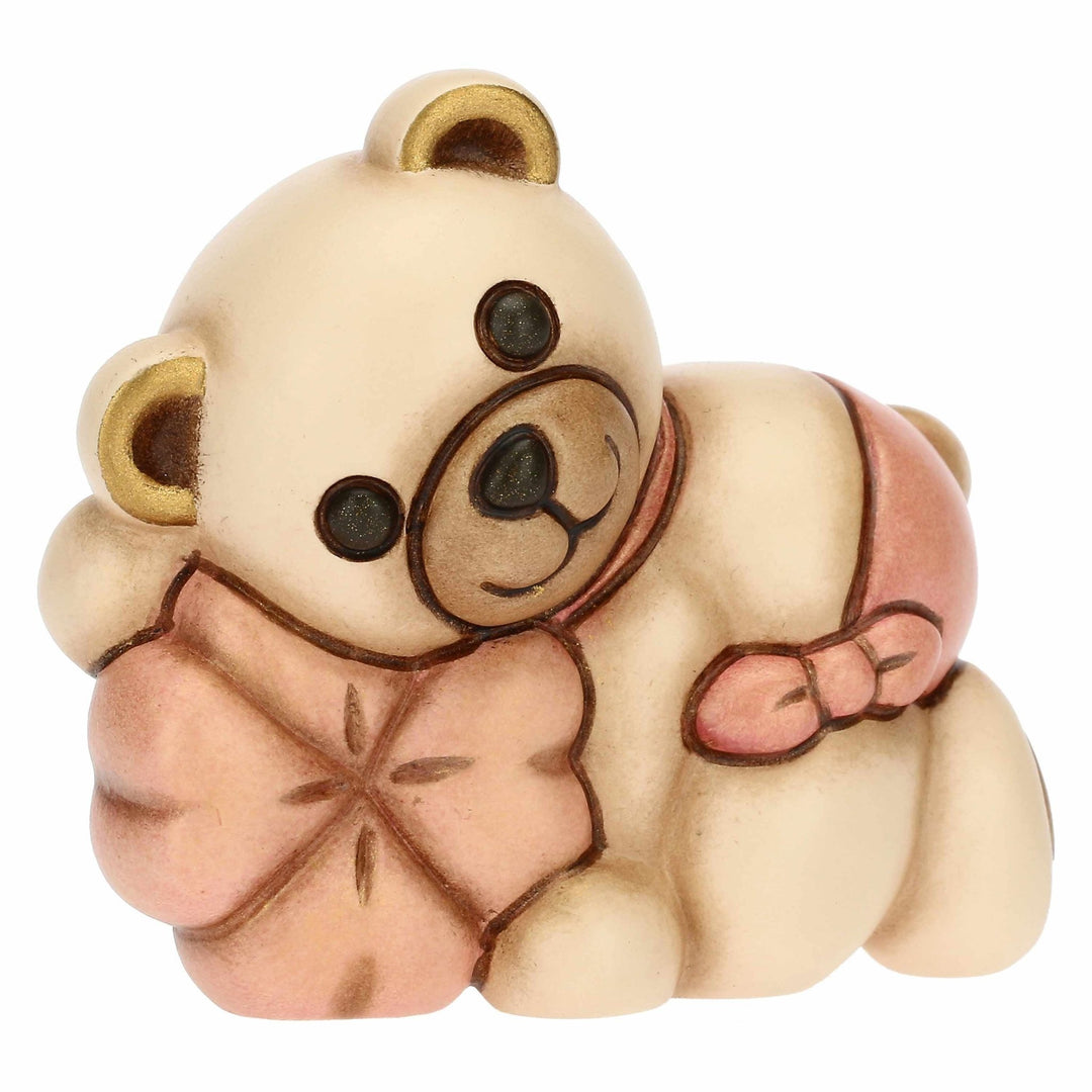 THUN Figur 'Teddy mit rosa Glücksklee' 2023-F3243H93B