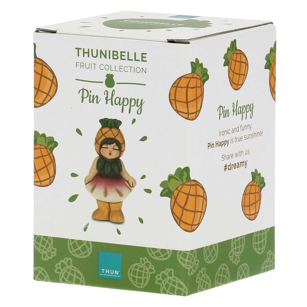 F2809H90 - THUN I CLASSICI - TEDDY GOLOSO 'KIND SIE ANANAS 4,3x3,8x8,3 h cm'