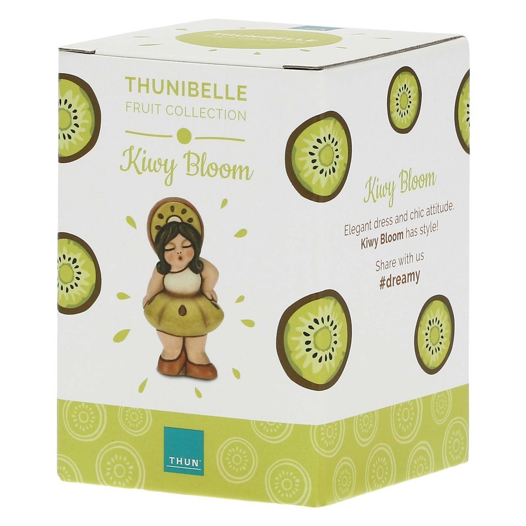 F2810H90 - THUN I CLASSICI - TEDDY GOLOSO 'KIND SIE KIWI 4,3x3,8x8,3 h cm'