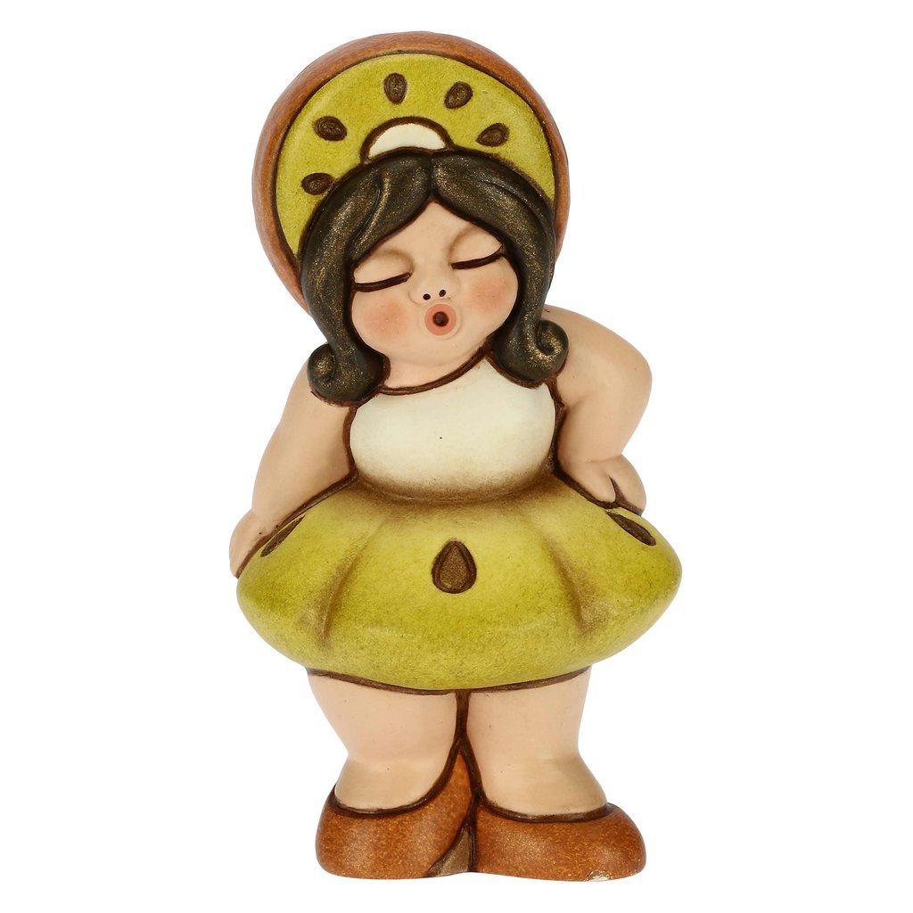 F2810H90 - THUN I CLASSICI - TEDDY GOLOSO 'KIND SIE KIWI 4,3x3,8x8,3 h cm'