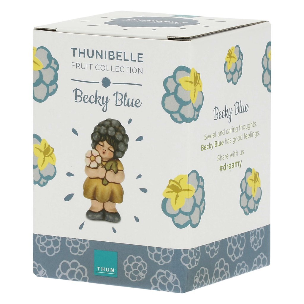 F2807H90 - THUN I CLASSICI - TEDDY GOLOSO 'KIND SIE MAULBEERE - 4,4x3,9x8,2 h cm'