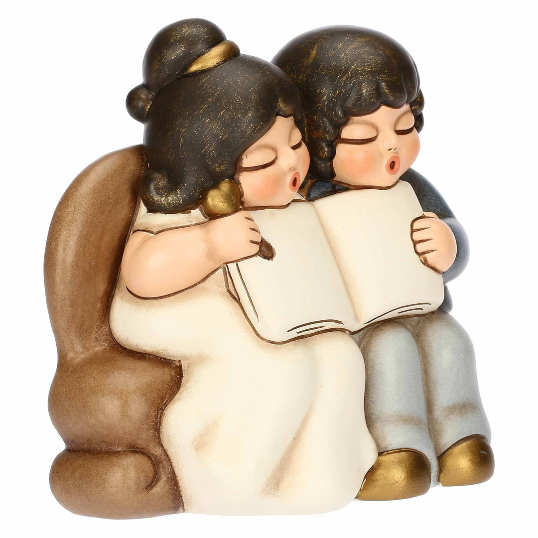 THUN 'Jubiläumspaar mit Buch aus Keramik, groß'-F3341H90B