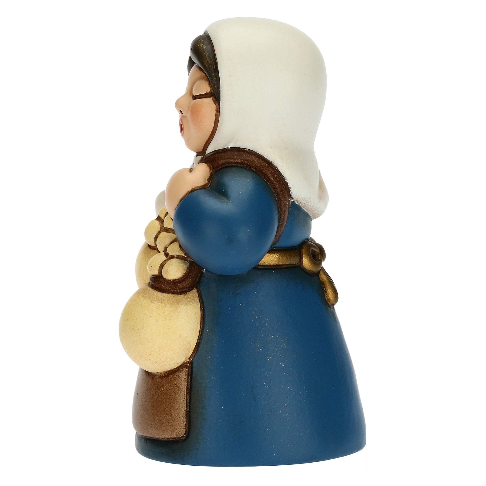 S3231A98 - THUN Krippe 'Frau mit Käse - blau' 2022