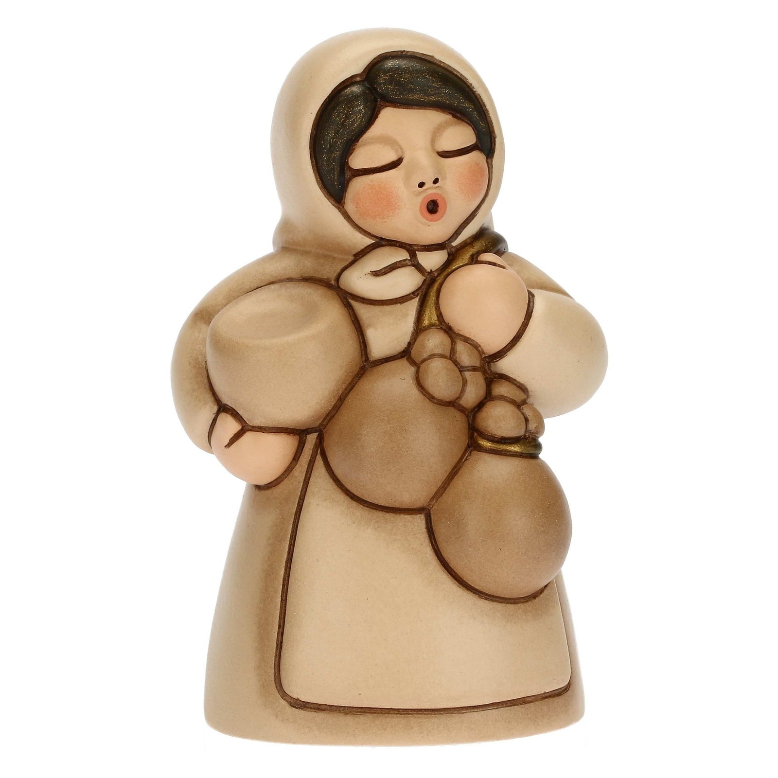 S3231B83 - THUN Krippe 'Frau mit Käse - champagner' 2022