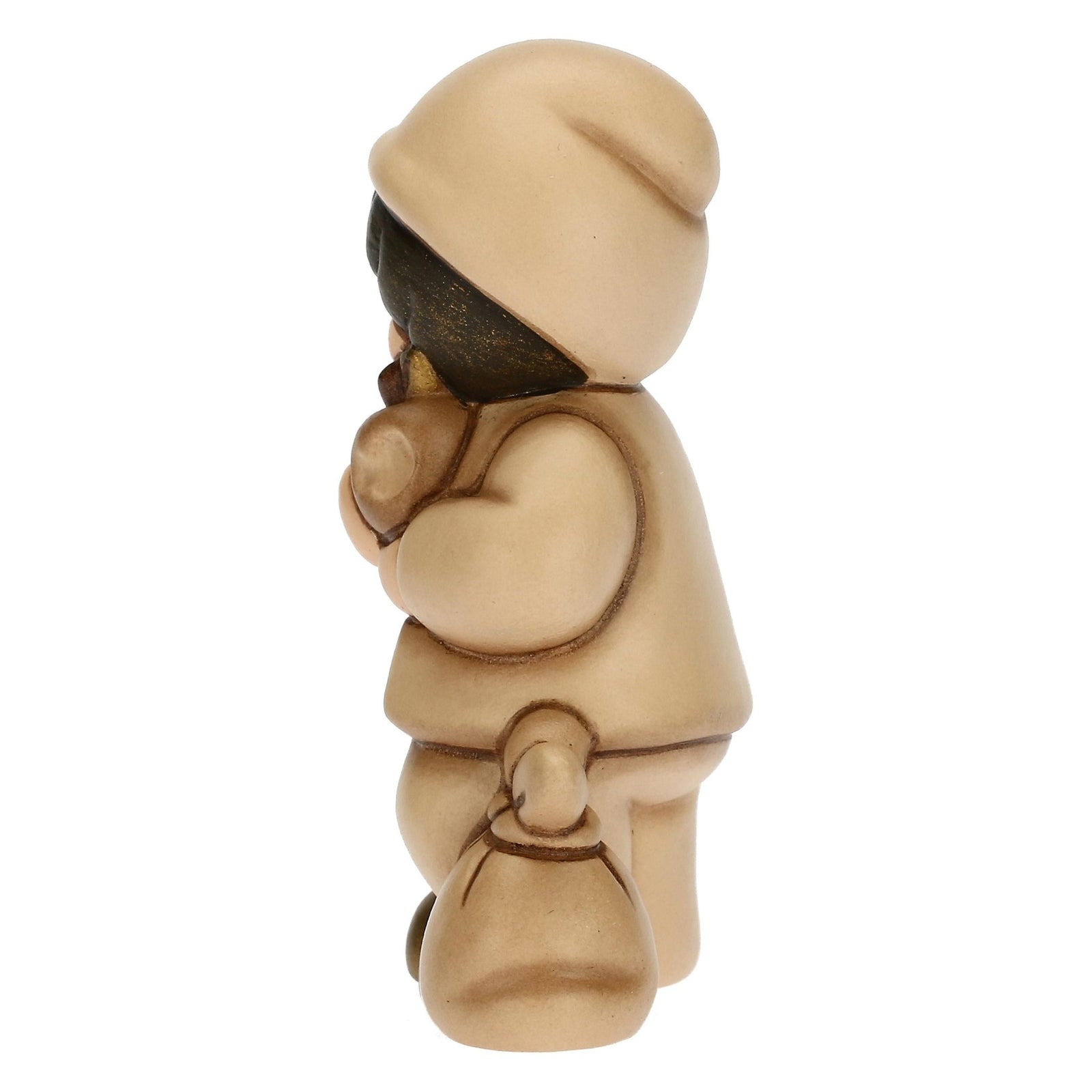 S3235B83 - THUN Krippe 'Kind mit Apfel - champagner' 2022