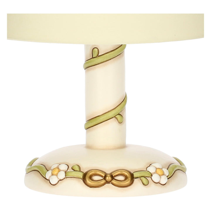 THUN 'Lampe mit Margeriten und Schleife aus Keramik, mittel'-C3167H90