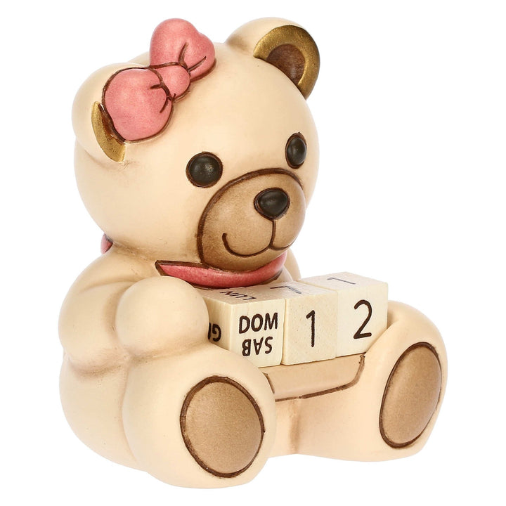 THUN 'Mini-Kalender Teddy Mädchen aus Keramik'-C3151H93B