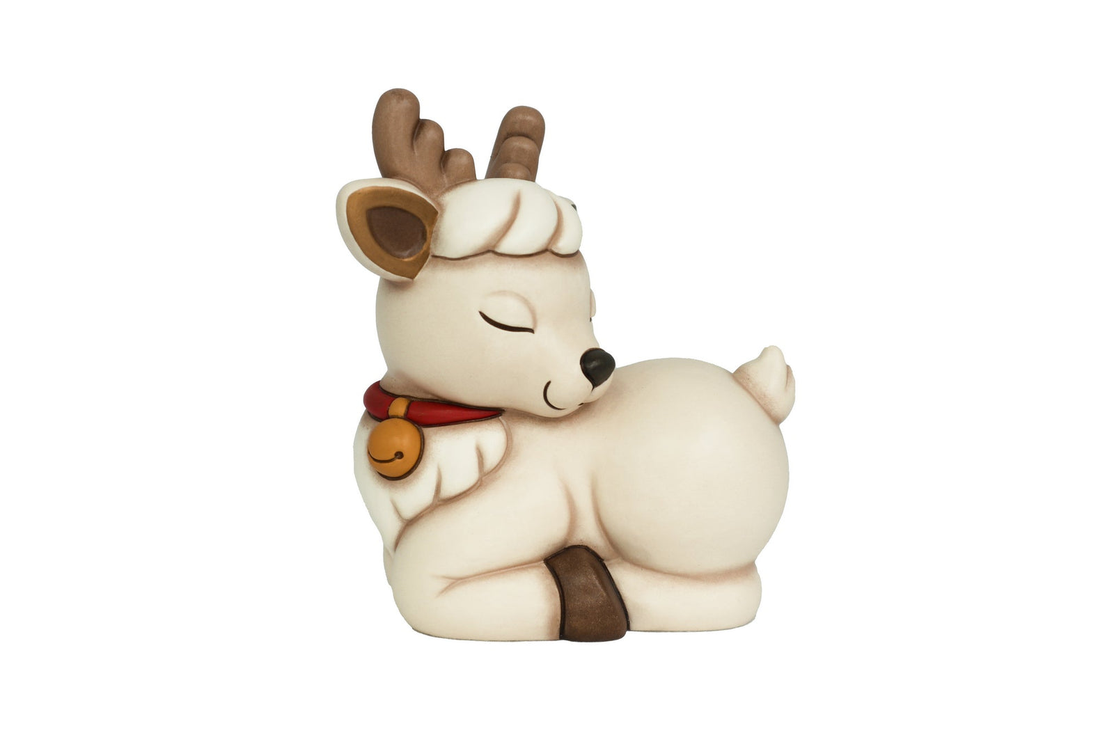 F3304H90 - THUN 'Rentier Robin sitzend aus Keramik, mittel' 2023