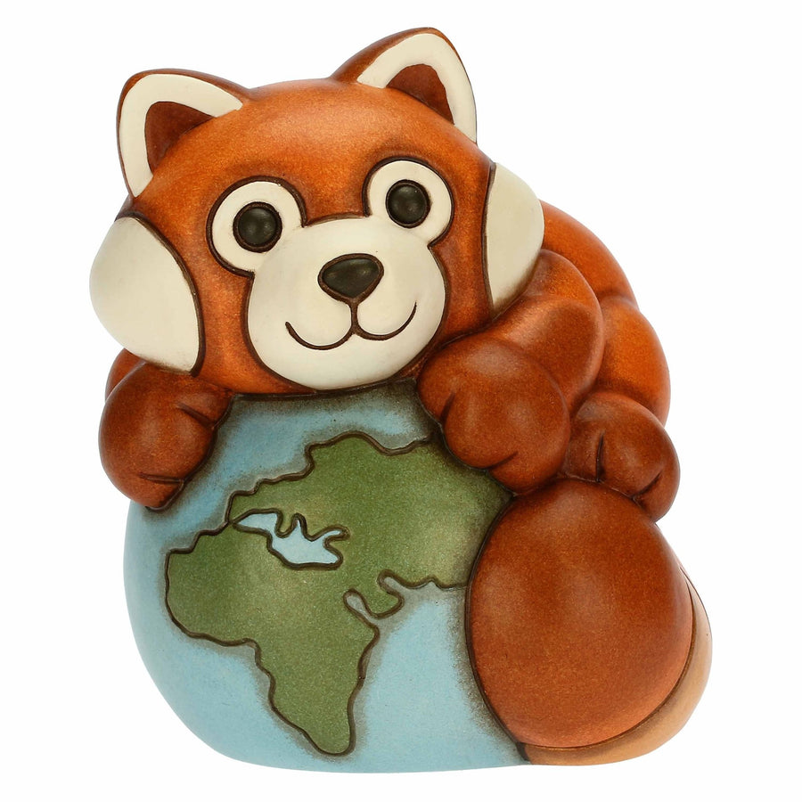 THUN 'Roter Panda Otto Dreamer mit Weltkugel aus Keramik' 2023-F3195H90