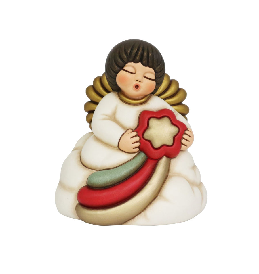 THUN 'Spieluhr Engel mit Stern von Bethlehem Regenbogen aus Keramik Desideri Di Natale' 2023-E2235A82