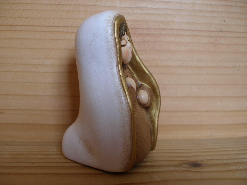 S512A83 - THUN Weihnachtsartikel »Klassische Krippe - Maria weiß 7 cm«