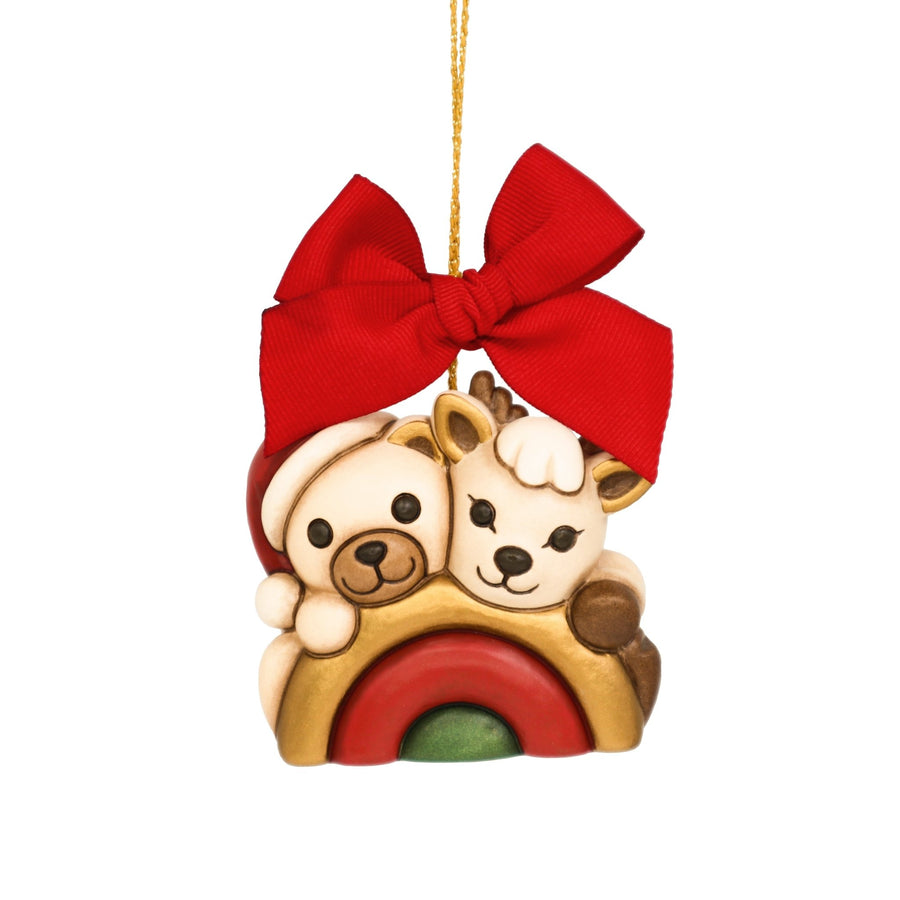 THUN 'Weihnachtsschmuck Teddy und Rentier Robin aus Keramik, maxi' 2023-S3338A82