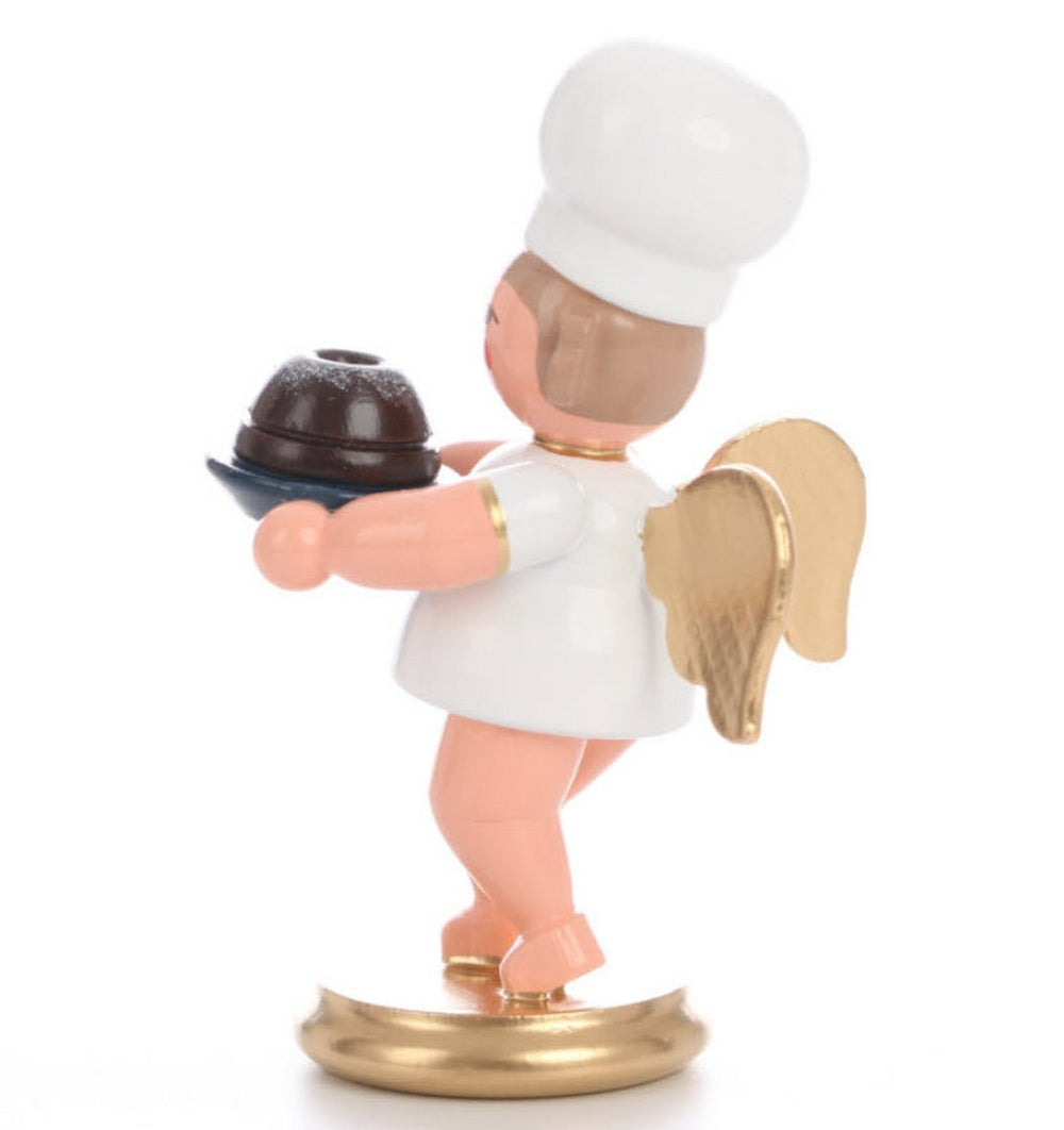 ULB - 31263 - Ulbricht Miniaturen 'Bäckerengel mit Napfkuchen - 7.5cm'