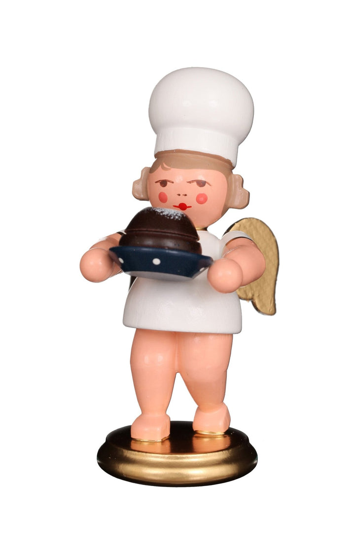 ULB - 31263 - Ulbricht Miniaturen 'Bäckerengel mit Napfkuchen - 7.5cm'