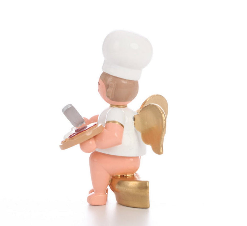 Ulbricht Miniaturen 'Bäckerengel sitzend mit Palette - 7cm' 2012-ULB-31240