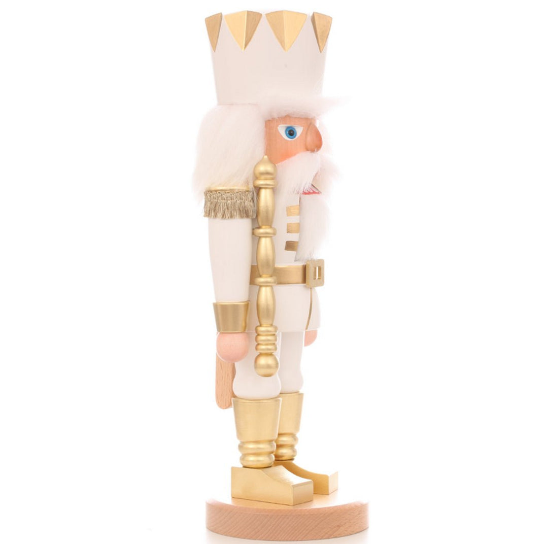 ULB-32826 - Ulbricht Nussknacker 'König weiß/gold - 42cm' 2023