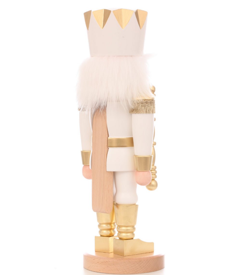 ULB-32826 - Ulbricht Nussknacker 'König weiß/gold - 42cm' 2023