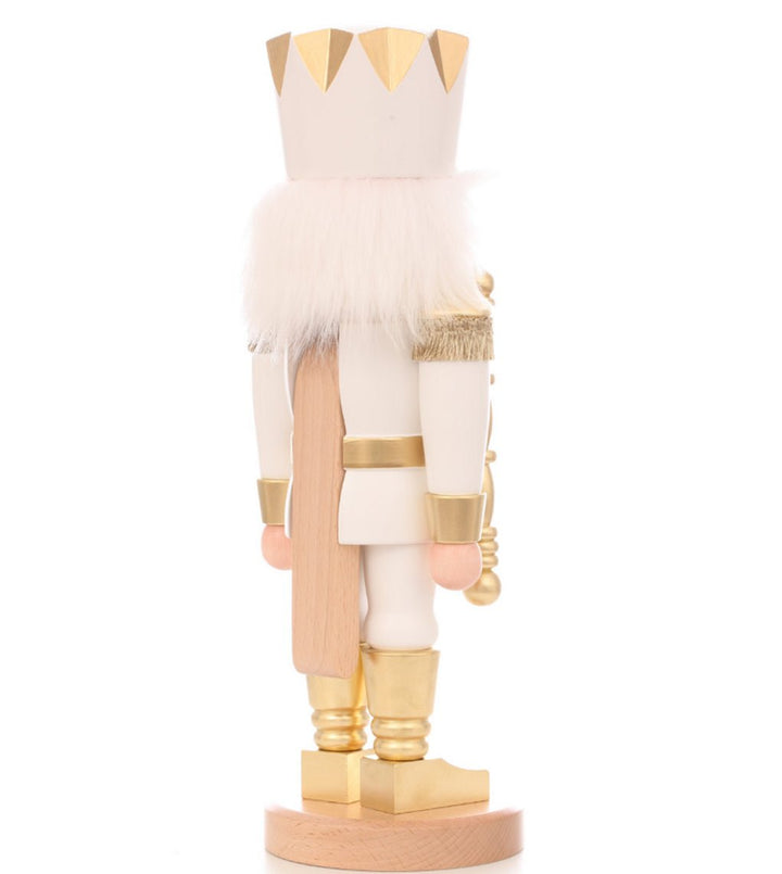 ULB-32826 - Ulbricht Nussknacker 'König weiß/gold - 42cm' 2023