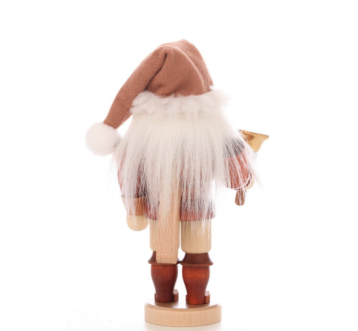 Ulbricht Nussknacker 'Weihnachtsmann mit Glocke natur - 15.5cm' 2023-ULB-32731