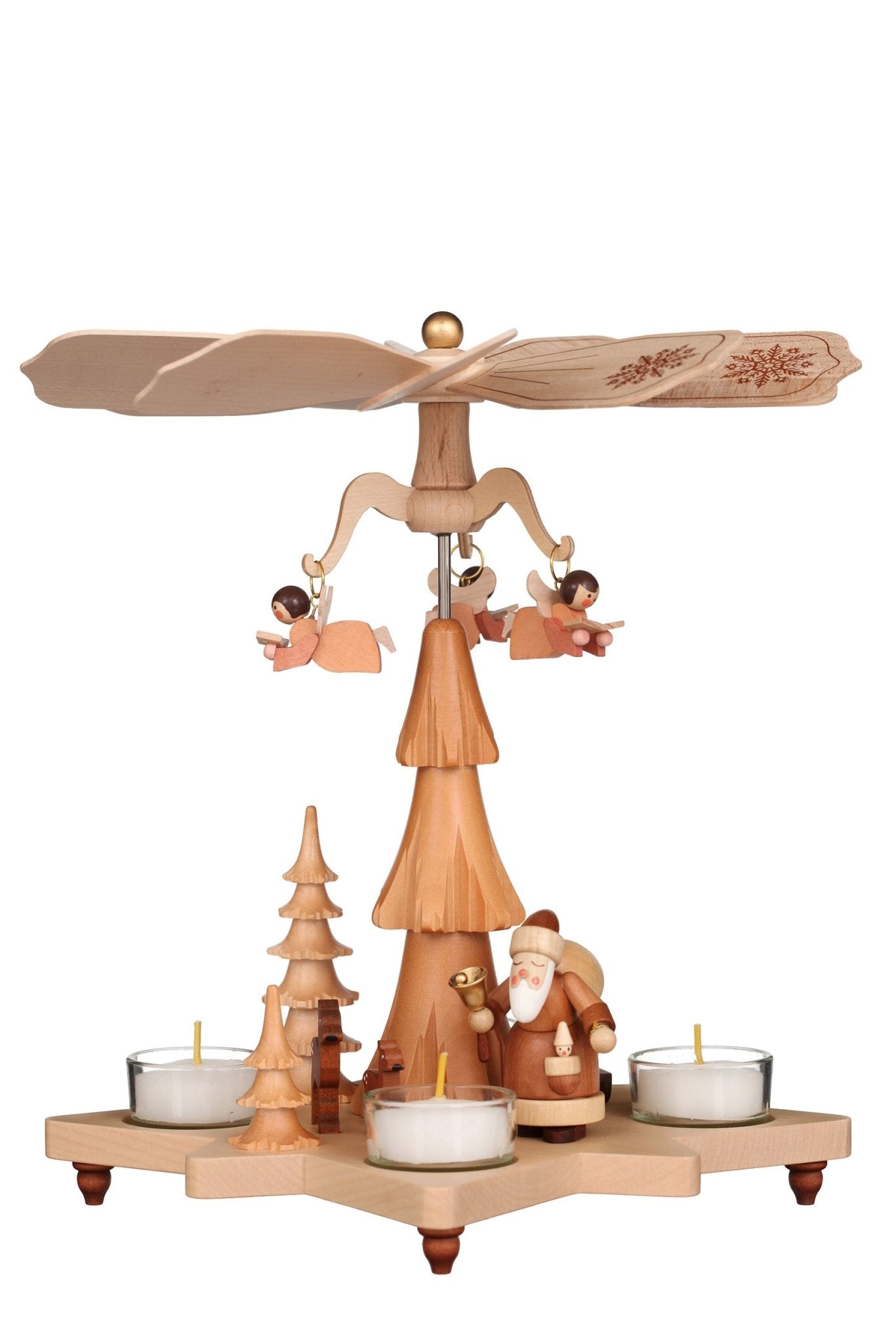 ULB - 33304 - Ulbricht Pyramiden 'Pyramide Weihnachtsmann natur - 27cm' 2009