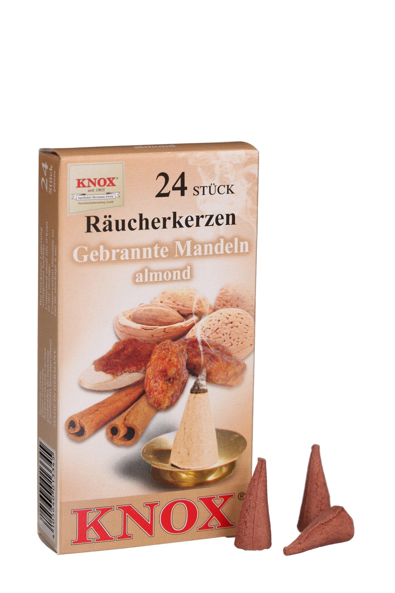 ULB - 42033 - Ulbricht Räucherkerzen 'Gebrannte Mandeln (24 Stück) - 2.5cm' 2009