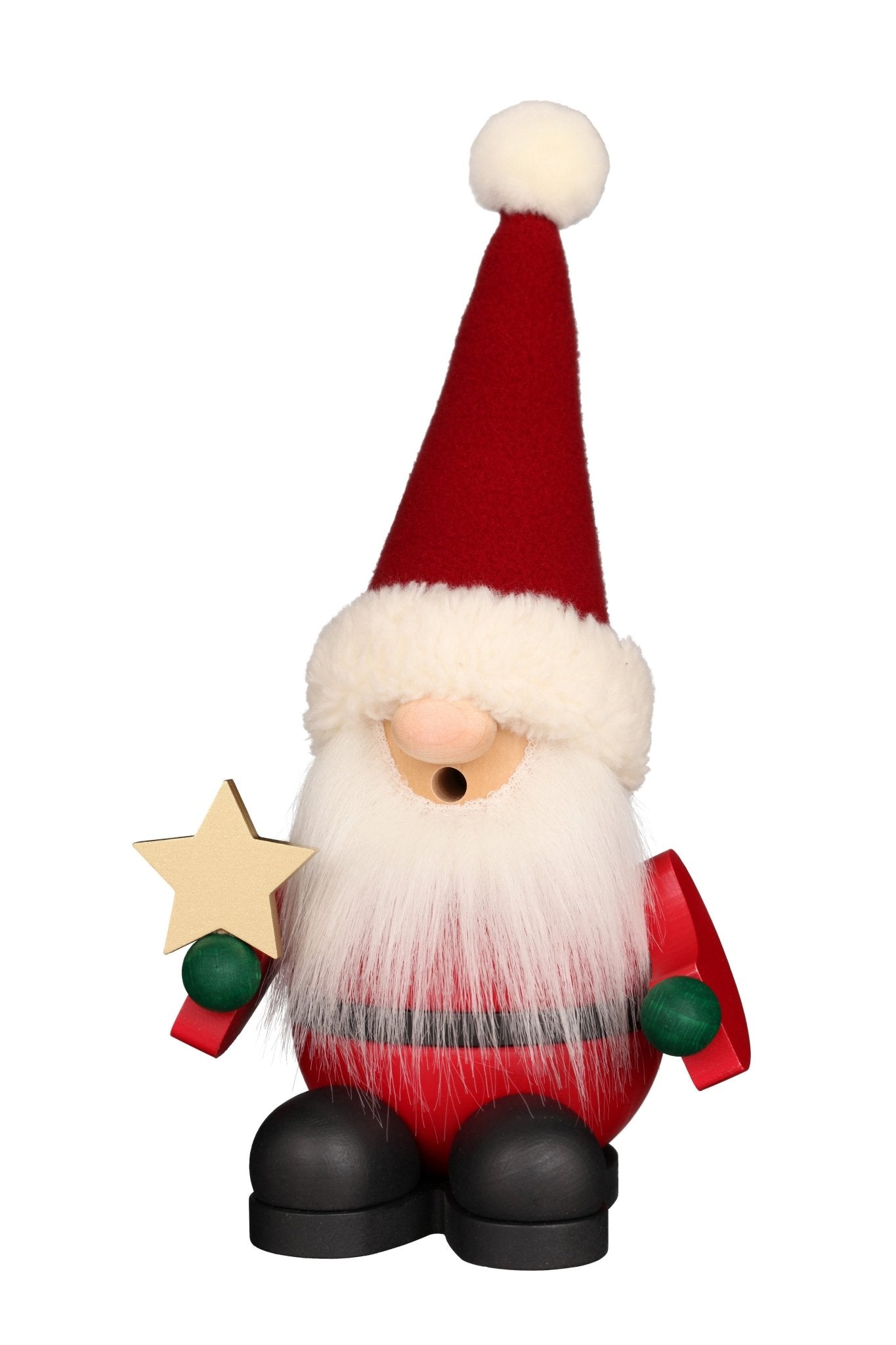 ULB - 010403 - Ulbricht Räuchermann 'Kugelzwerg rot - 25cm' 2023