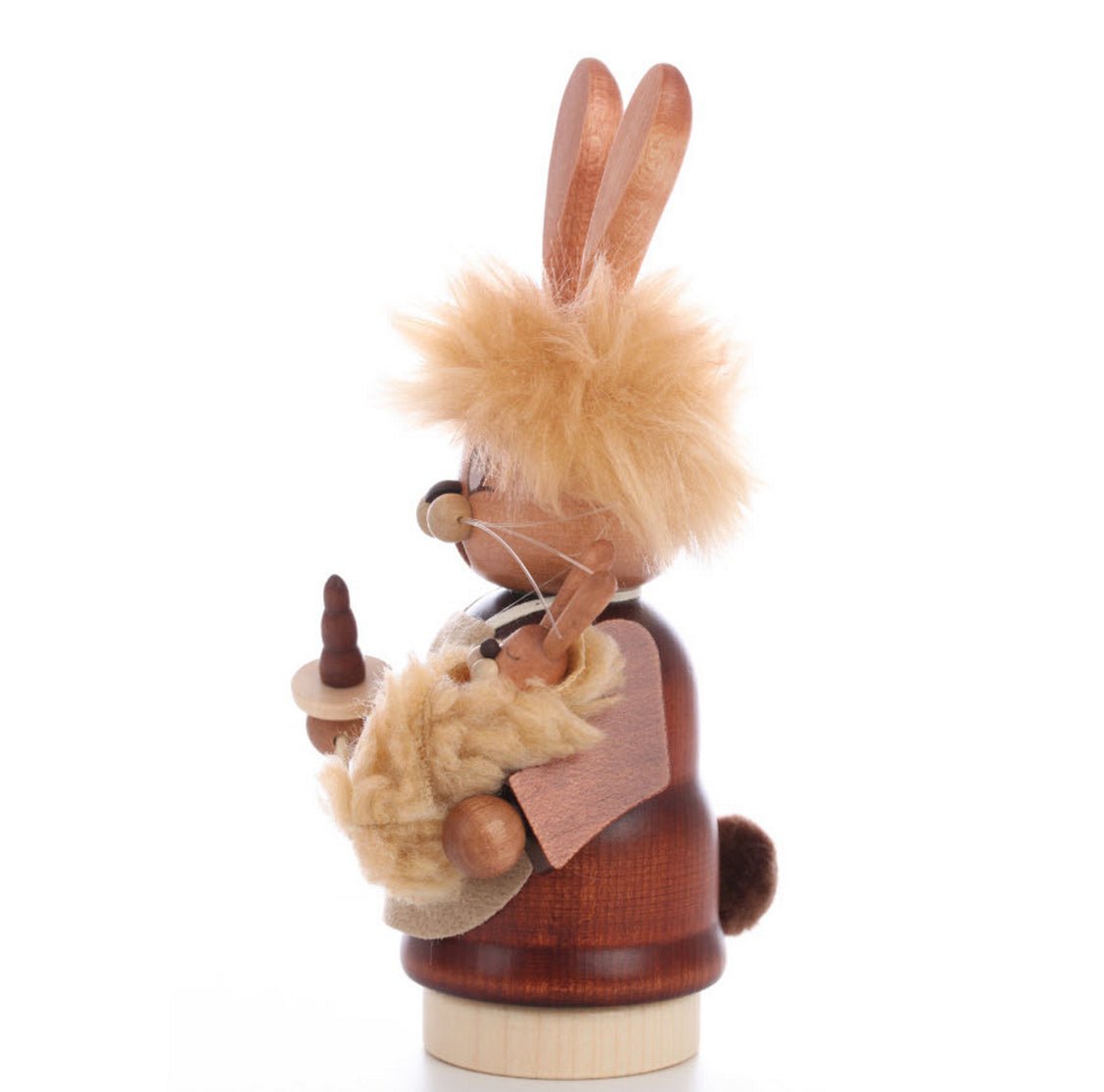 ULB - 35623 - Ulbricht Räuchermann 'Miniwichtel Häsin mit Baby - 16cm' 2017