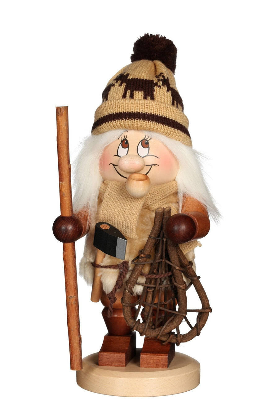 ULB - 010717 - Ulbricht Räuchermann 'Wichtel Holzmacher - 30.5cm' 2007