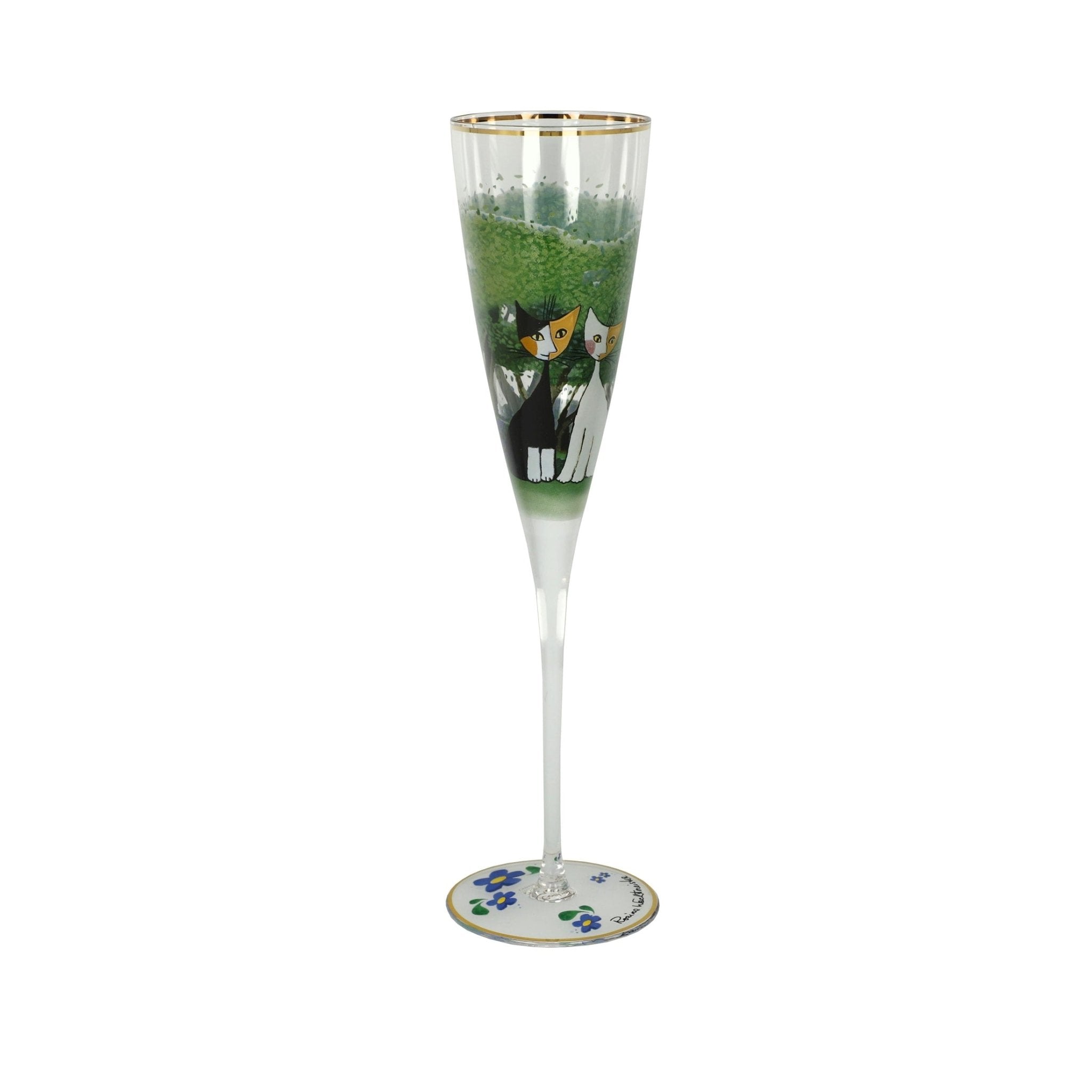Una passeggiata nel verde, Goebel Rosina Wachtmeister, Champagne Glass, 2024