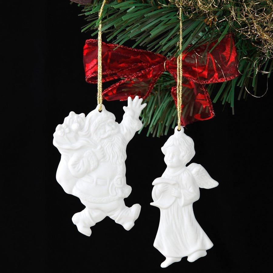 Unterweissbach Weihnachtssortiment - 2er-Set Baumbehang Figuren-10306/4+5B