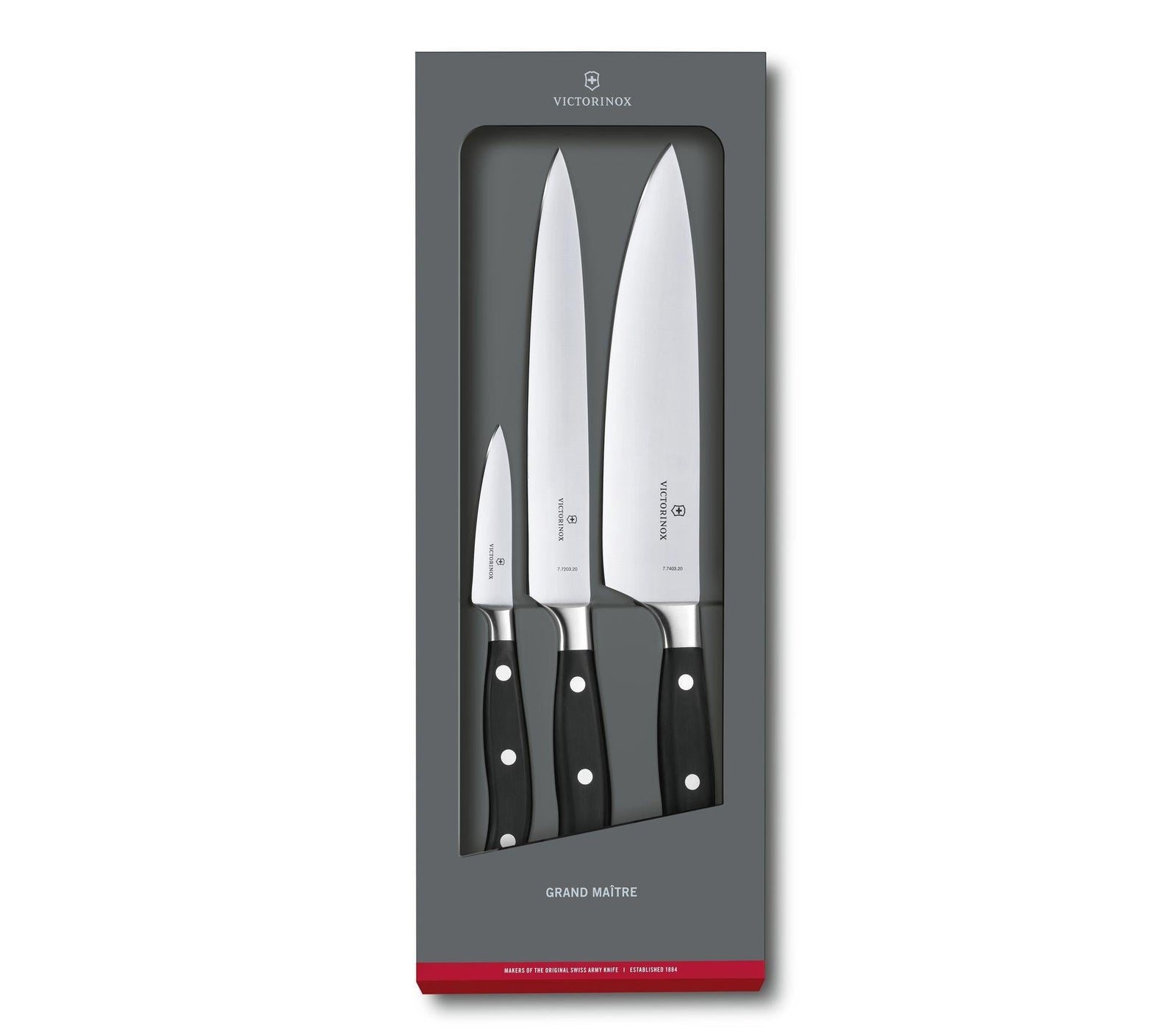 VX7.7243.3 - Victorinox, Grand Maître Kochmesser Set, 3tlg