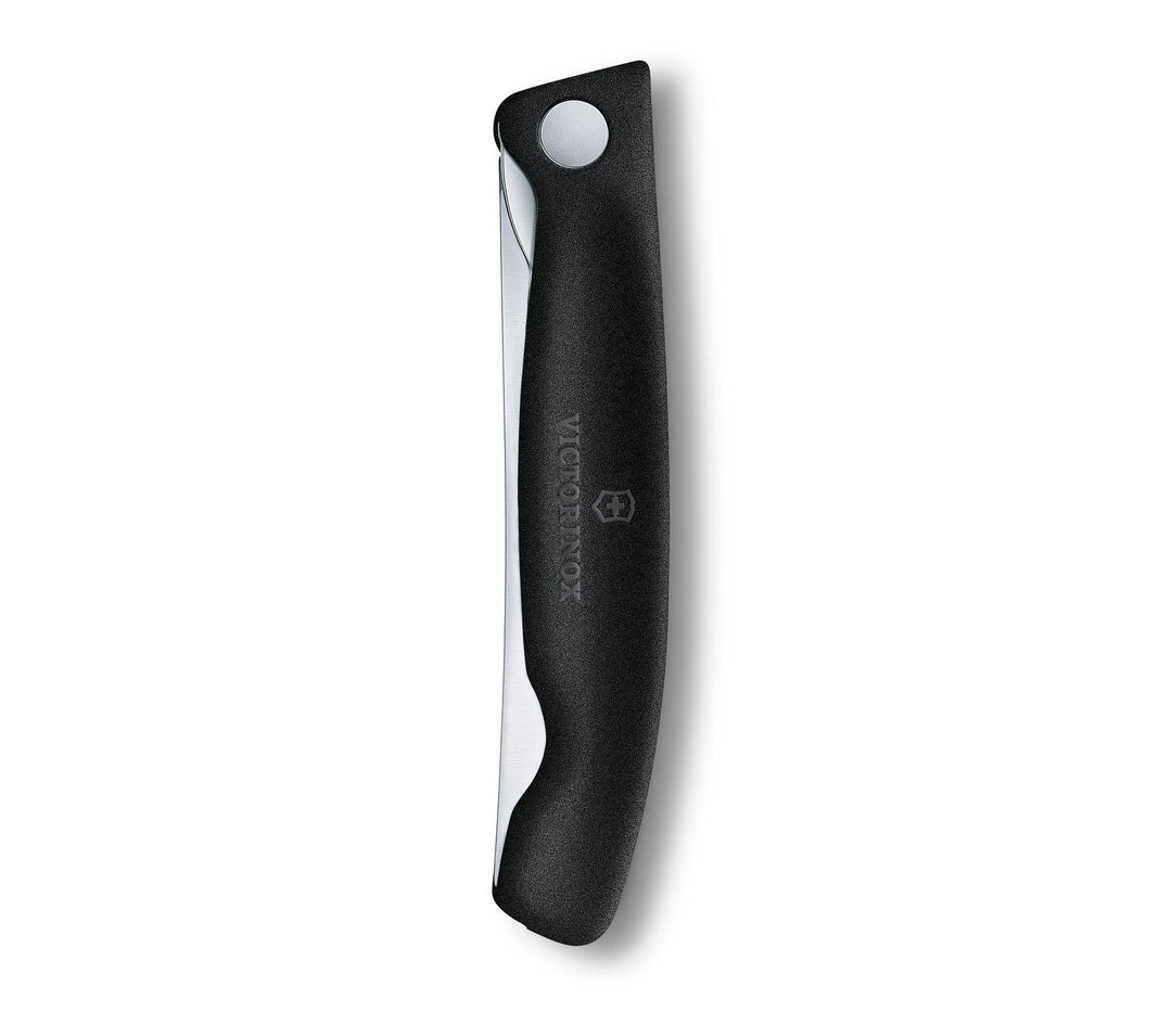 Victorinox - 'Swiss Classic Faltbares Gemüsemesser, Wellenschliff, schwarz' VX6.7833.FB