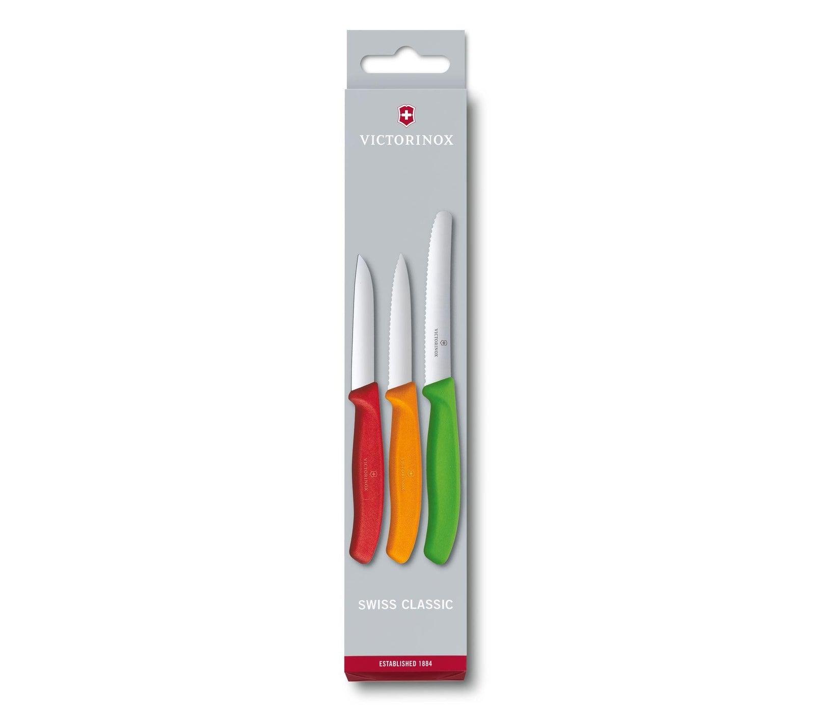 VX6.7116.32 - Victorinox - 'Swiss Classic Gemüsemesser - Set, 3 - teilig, mehrfarbig'