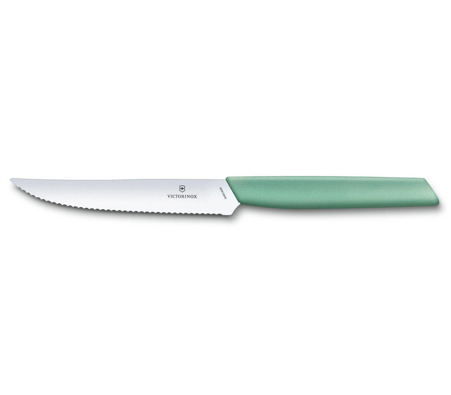 Victorinox - 'Swiss Modern Steakmesser minzgrün'-VX6.9006.12W41