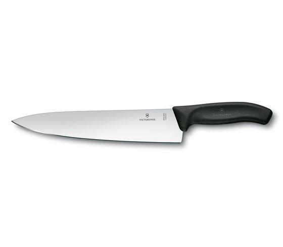 VX6.8003.25G - Victorinox - 'SwissClassic Tranchiermesser, normaler Schliff, Kunststoff, 25 cm, schwarz, Geschenkschachtel'
