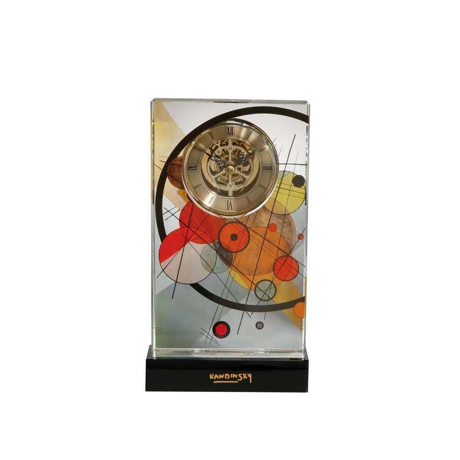 Wassily Kandinsky - Kreise im Kreis, Goebel, Tischuhr, Bunt-67100081