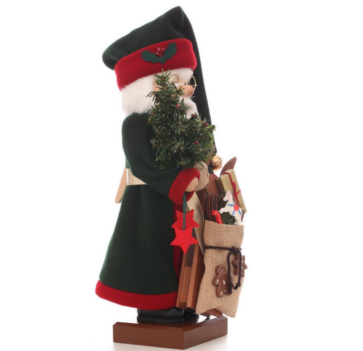 Weihnachtsmann mit Geschenken, Nussknacker, Ulbricht - 49cm' 2024-ULB-000880