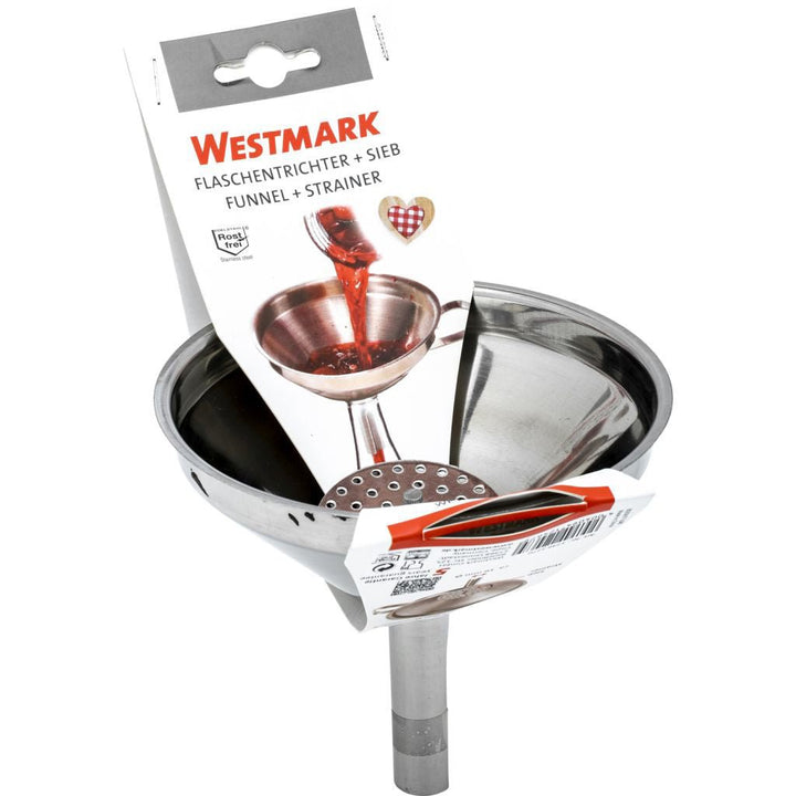 Westmark 'Flaschentrichter mit Sieb, Edelstahl'-WST-12462270