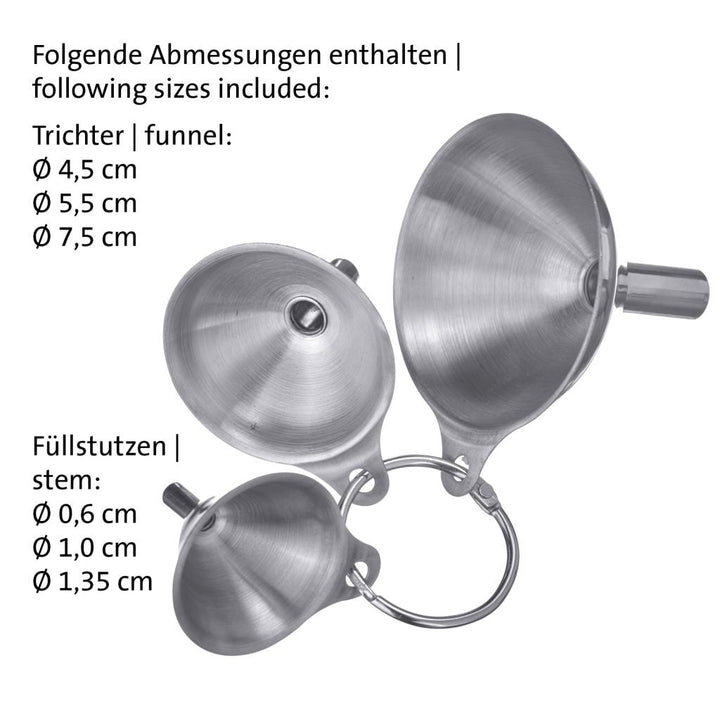 Westmark 'Trichter-Set "Mini", 3Tlg., Edelstahl'-WST-51192270