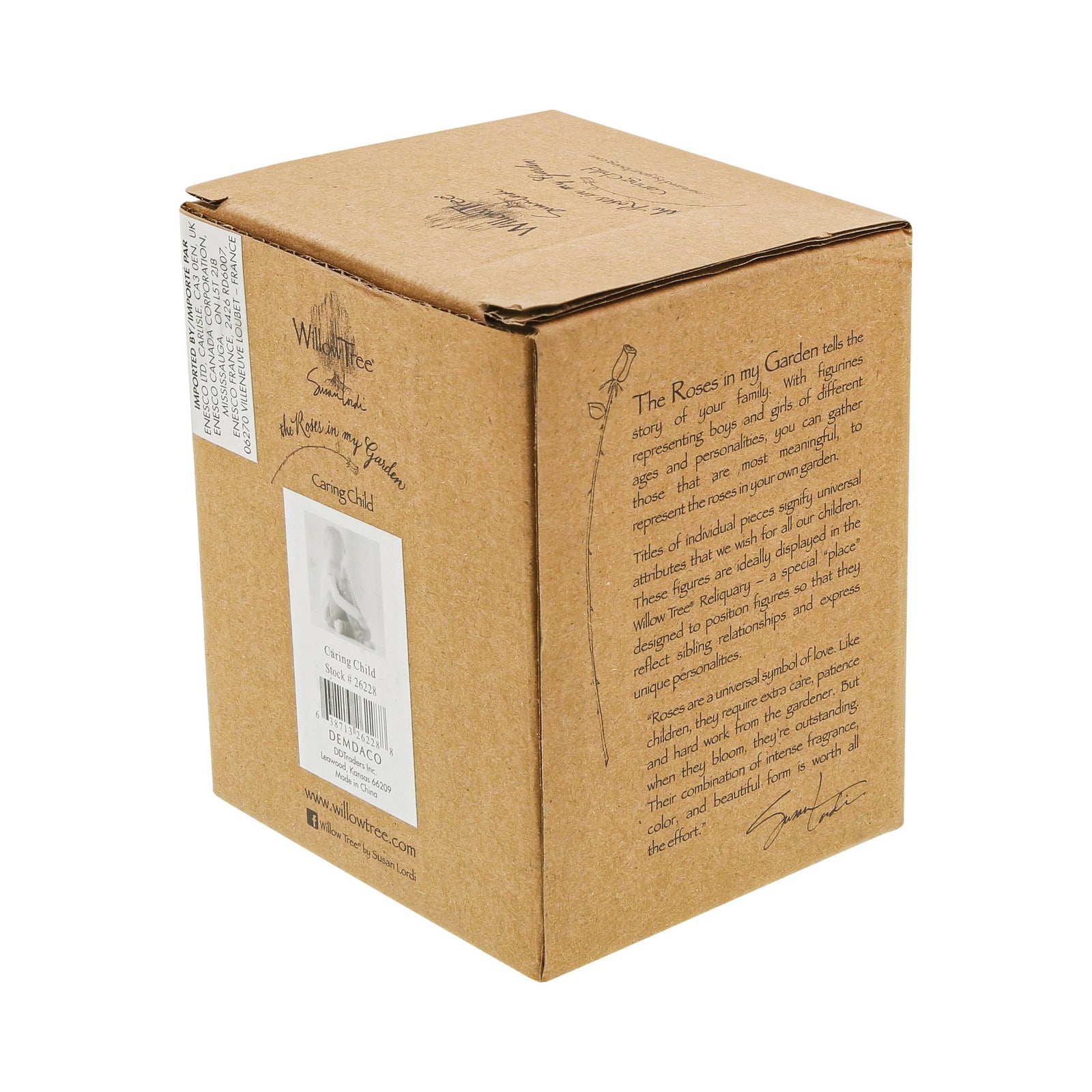 WT - 26228 - Willow Tree Figur 'Caring Child - Fürsorgliches Kind 7,5cm'