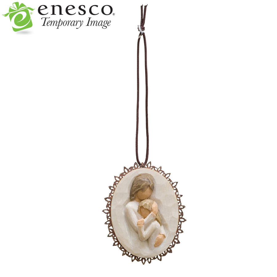 Willow Tree Figur 'Close to me Metal-edged Ornament - Nahe bei mir 5,5cm h'-WT-26237