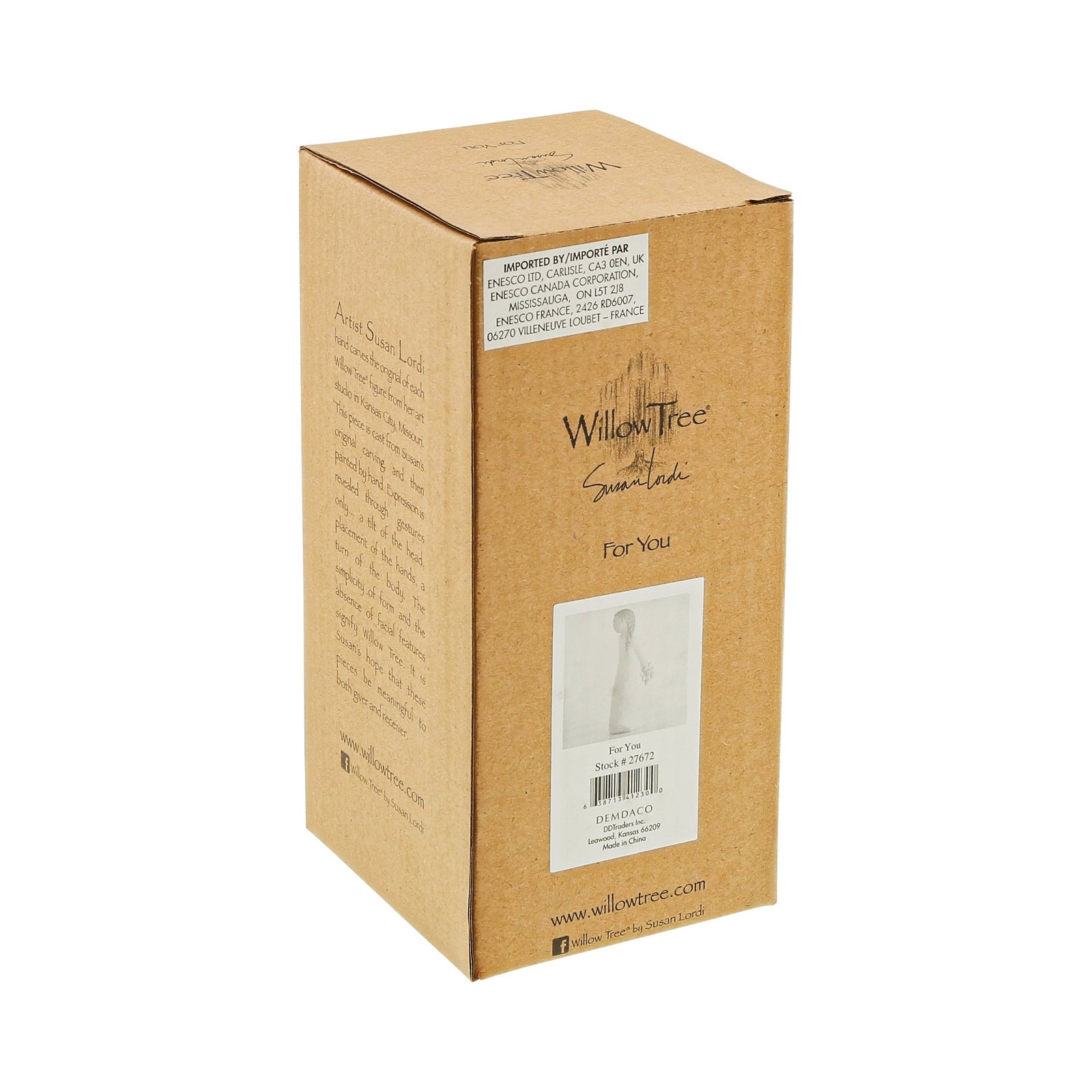 WT - 27672 - Willow Tree Figur 'For You - Für Dich 13,5cm'