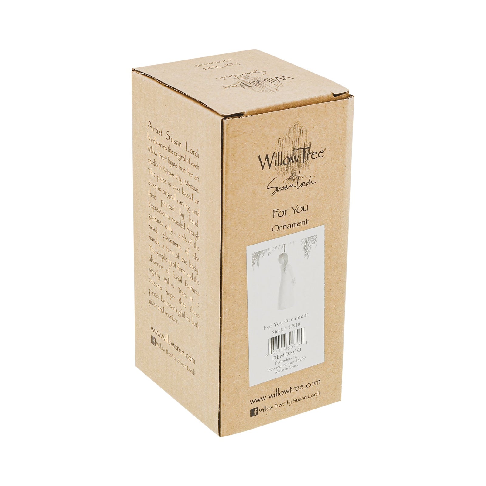 WT - 27910 - Willow Tree Figur 'For You - Für Dich Ornament - 10,5cm'