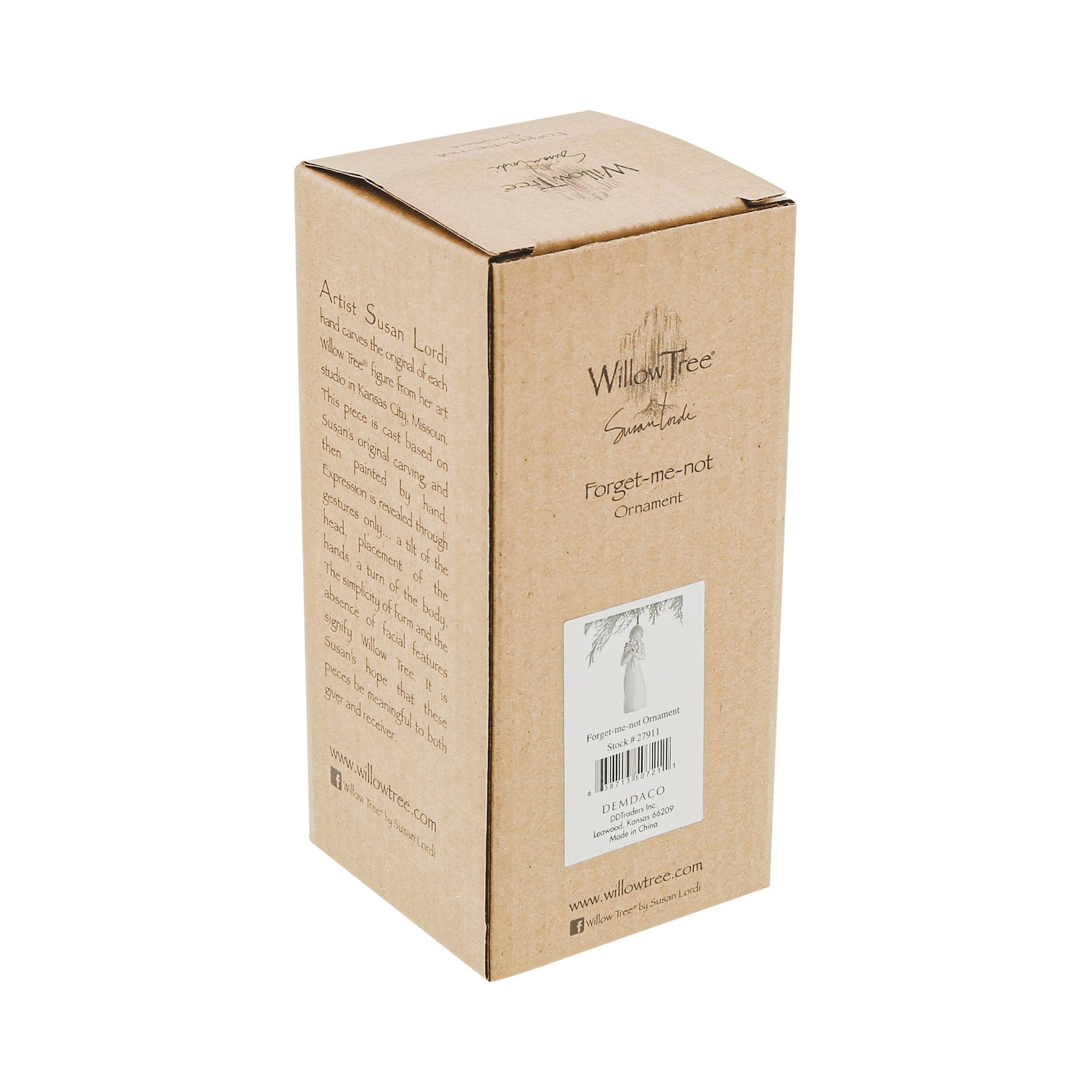 WT - 27911 - Willow Tree Figur 'Forget - me - not - Vergiss mich nicht Ornament 10,5cm'