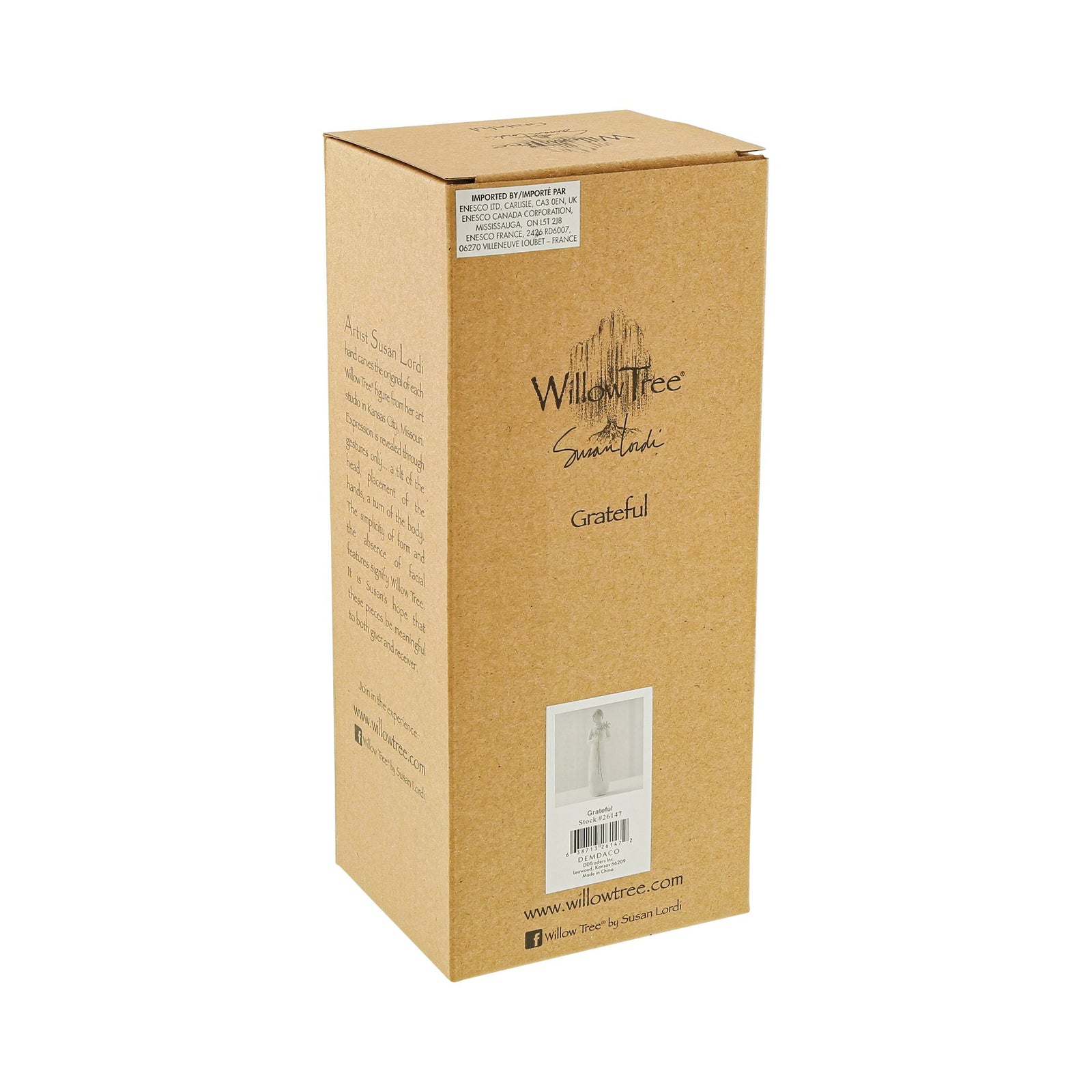 WT - 26147 - Willow Tree Figur 'Grateful - Dankbarkeit 22,5cm'