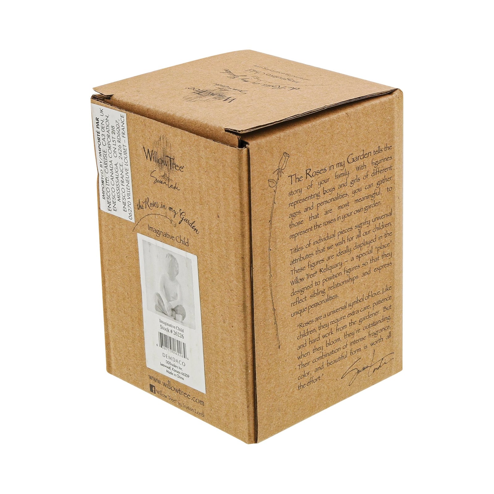 WT - 26226 - Willow Tree Figur 'Imaginitive Child - Phantasievolles Kind 6cm'