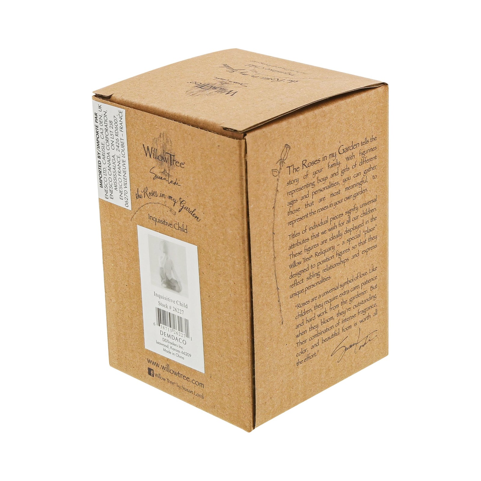 WT - 26227 - Willow Tree Figur 'Inquisitive Child - Wissbegieriges Kind 7,5cm'