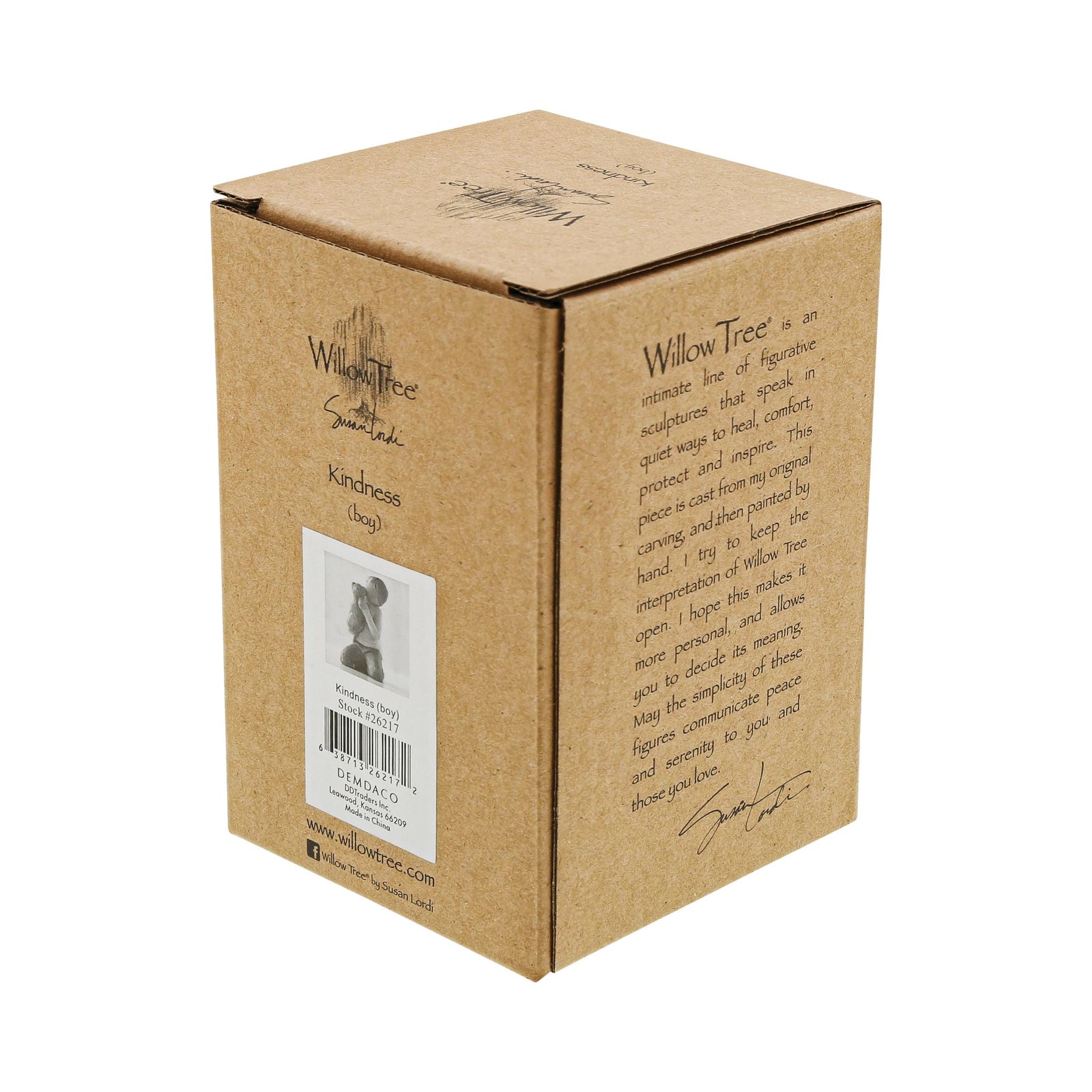 WT - 26217 - Willow Tree Figur 'Kindness (boy) - Herzlichkeit Junge 7,5cm'