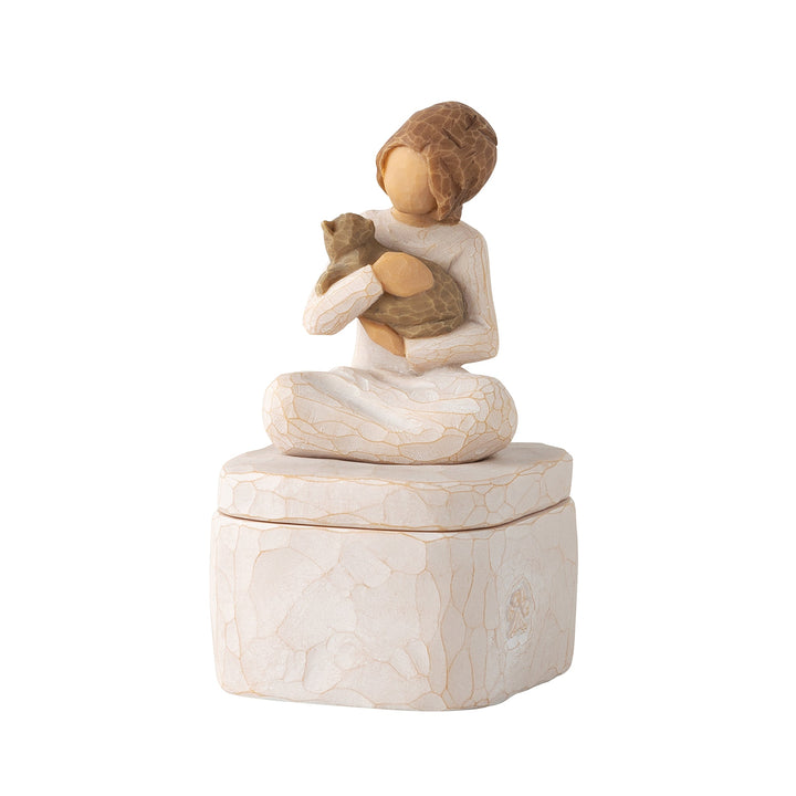 Willow Tree Figur 'Kindness Girl Keepsake Box - Andenkenbox h 12.7cm' 2023-WT-28178